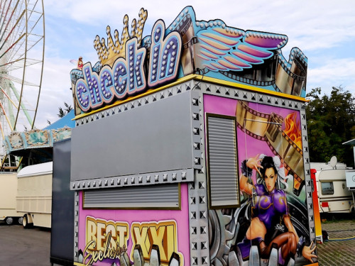 Abbau Hofer Volksfest 2019 5.8.2019-10.8.2019 – Foto 19