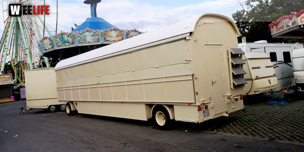 Abbau Hofer Volksfest 2019 5.8.2019-10.8.2019