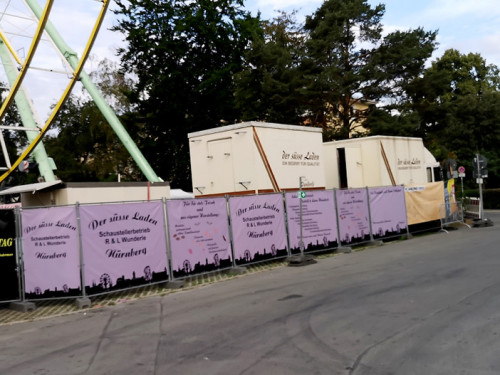 Abbau Hofer Volksfest 2019 5.8.2019-10.8.2019 – Foto 25