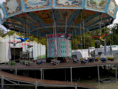 Abbau Hofer Volksfest 2019 5.8.2019-10.8.2019 – Foto 28