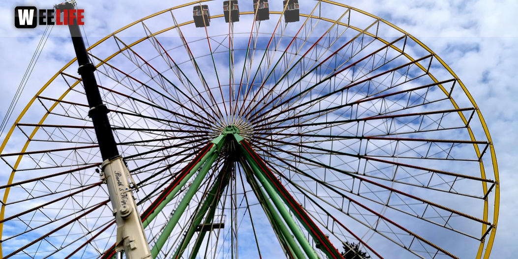 Abbau Hofer Volksfest 2019 5.8.2019-10.8.2019