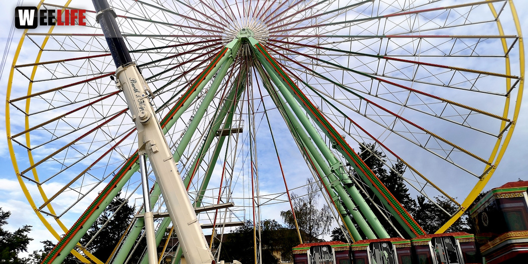 Abbau Hofer Volksfest 2019 5.8.2019-10.8.2019