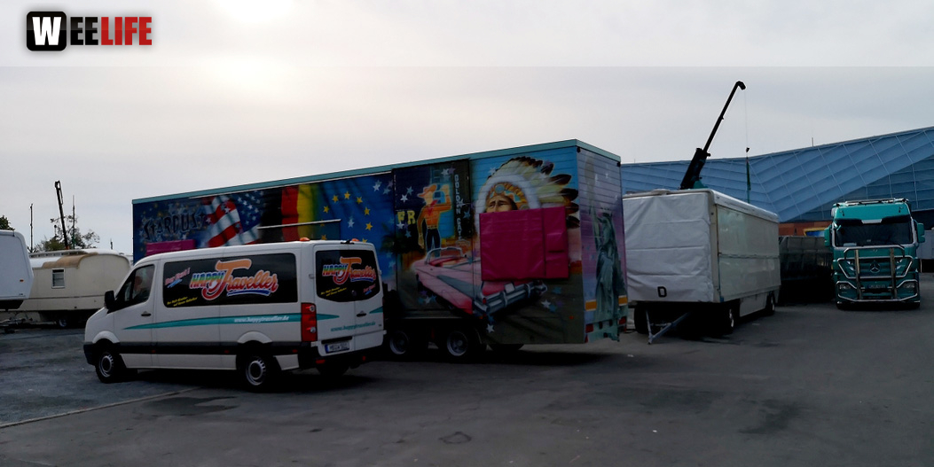 Abbau Hofer Volksfest 2019 5.8.2019-10.8.2019