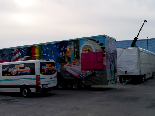 Abbau Hofer Volksfest 2019 5.8.2019-10.8.2019 – Foto 36