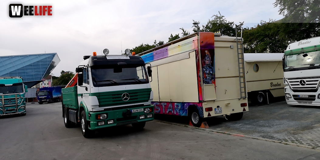 Abbau Hofer Volksfest 2019 5.8.2019-10.8.2019