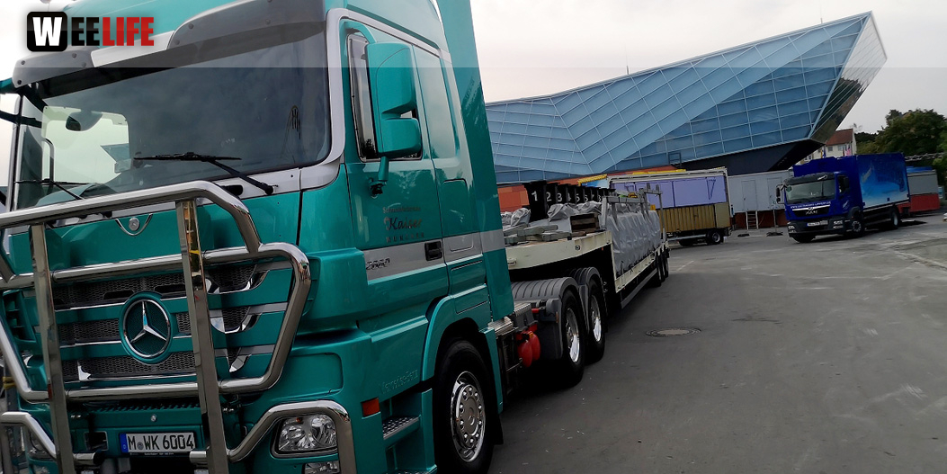 Abbau Hofer Volksfest 2019 5.8.2019-10.8.2019
