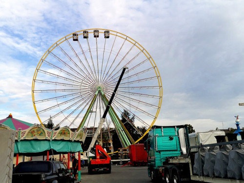 Abbau Hofer Volksfest 2019 5.8.2019-10.8.2019 – Foto 47