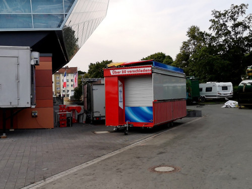 Abbau Hofer Volksfest 2019 5.8.2019-10.8.2019 – Foto 51