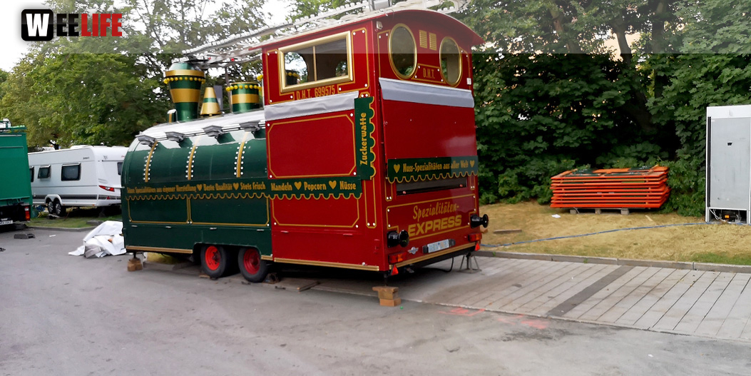 Abbau Hofer Volksfest 2019 5.8.2019-10.8.2019