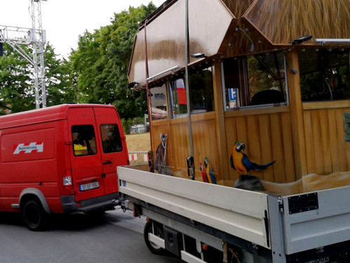 Abbau Hofer Volksfest 2019 5.8.2019-10.8.2019 – Foto 58