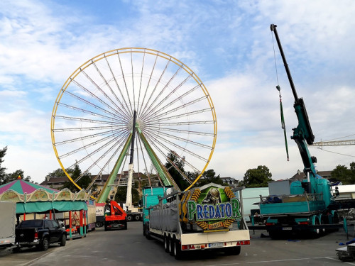 Abbau Hofer Volksfest 2019 5.8.2019-10.8.2019 – Foto 65
