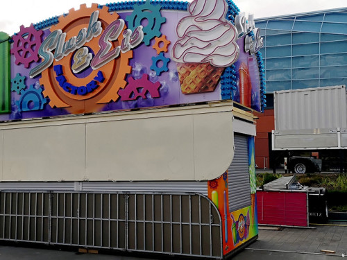 Abbau Hofer Volksfest 2019 5.8.2019-10.8.2019 – Foto 66