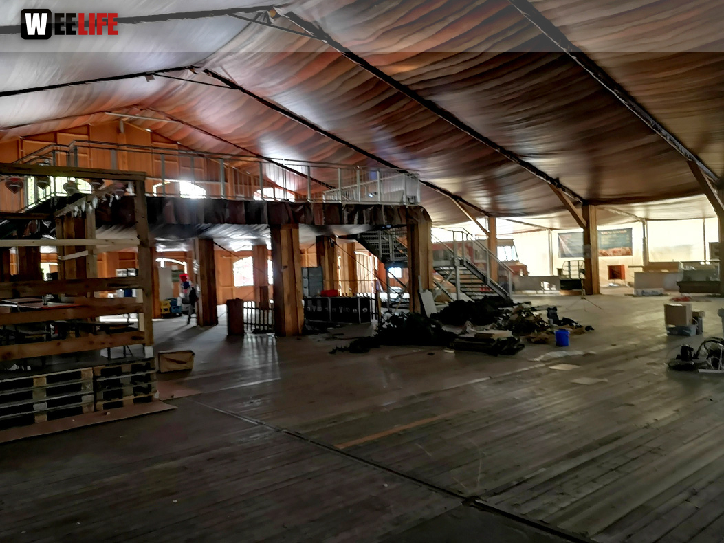 Abbau Hofer Volksfest 2019 5.8.2019-10.8.2019