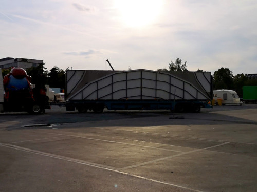 Abbau Hofer Volksfest 2019 5.8.2019-10.8.2019 – Foto 80