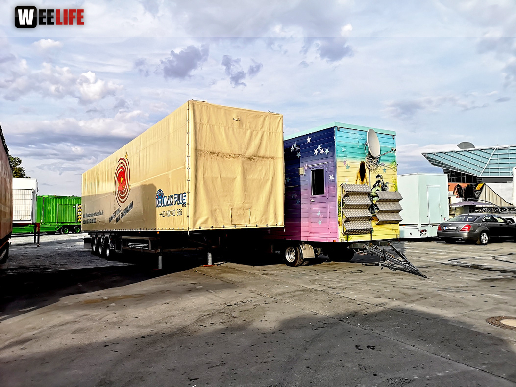 Abbau Hofer Volksfest 2019 5.8.2019-10.8.2019
