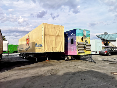 Abbau Hofer Volksfest 2019 5.8.2019-10.8.2019 – Foto 91