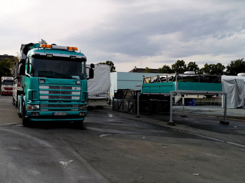Abbau Hofer Volksfest 2019 5.8.2019-10.8.2019 – Foto 100