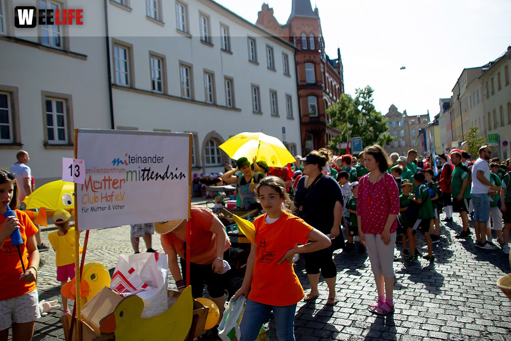 Volksfestumzug  Hofer Volksfest Tag 1