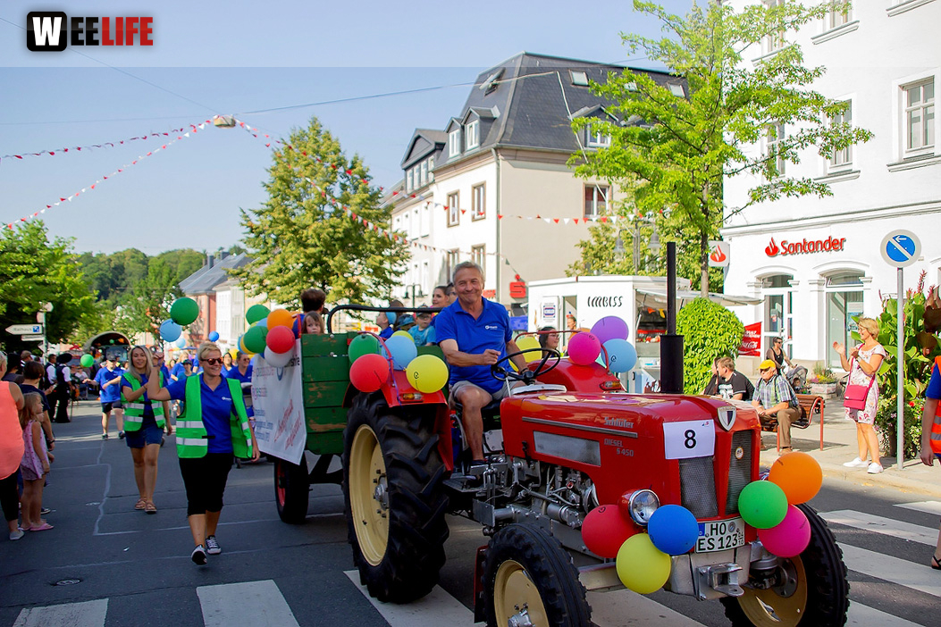 Volksfestumzug  Hofer Volksfest Tag 1