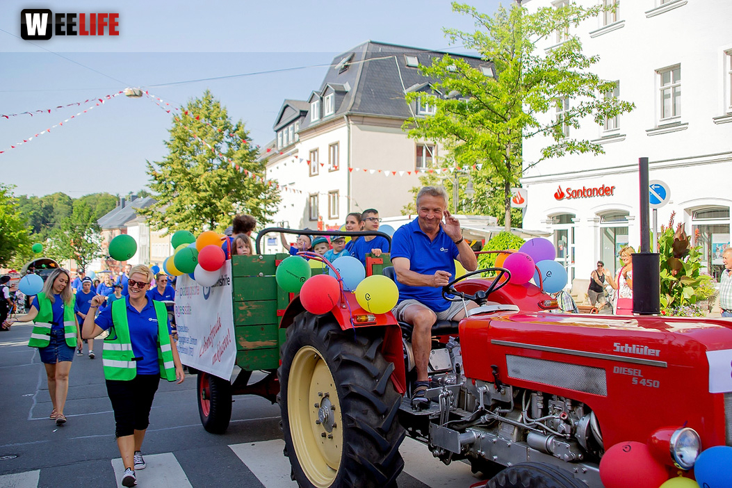 Volksfestumzug  Hofer Volksfest Tag 1