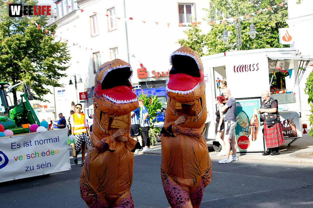 Volksfestumzug  Hofer Volksfest Tag 1