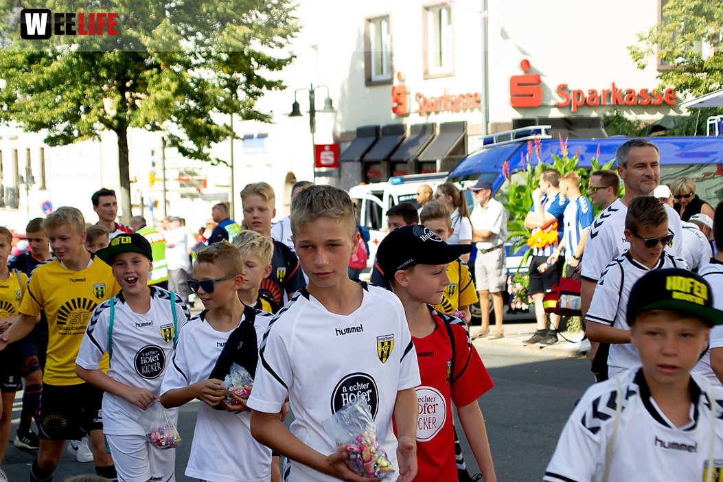 Volksfestumzug  Hofer Volksfest Tag 1