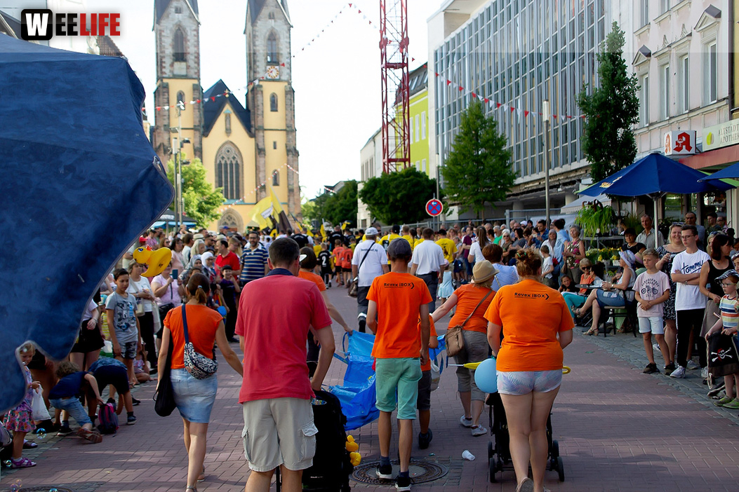 Volksfestumzug  Hofer Volksfest Tag 1