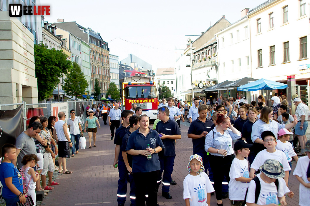 Volksfestumzug  Hofer Volksfest Tag 1