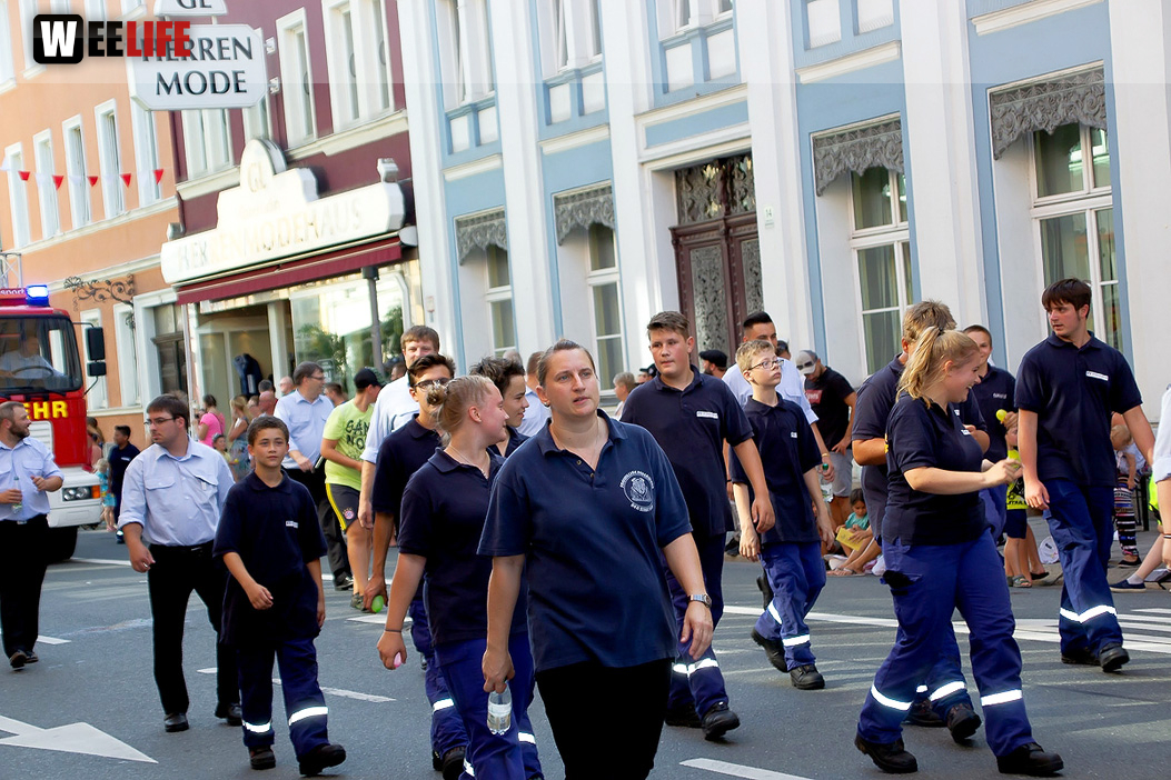 Volksfestumzug  Hofer Volksfest Tag 1
