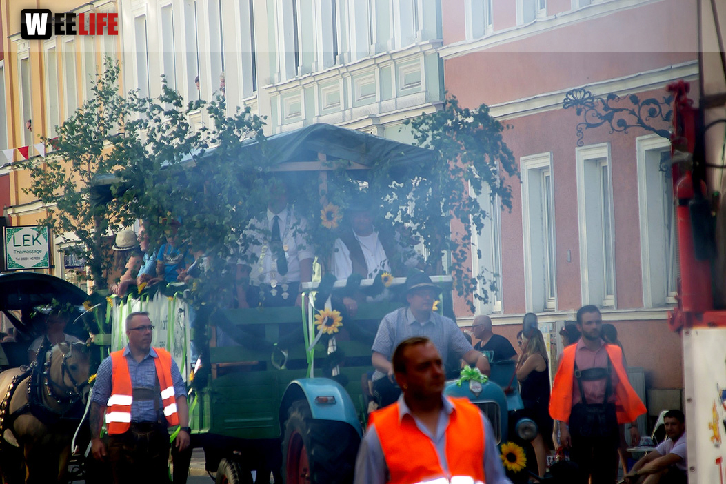 Volksfestumzug  Hofer Volksfest Tag 1