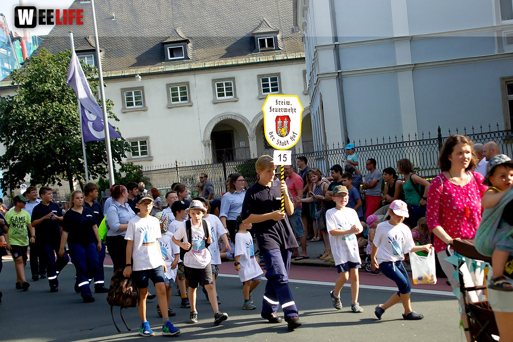 Volksfestumzug  Hofer Volksfest Tag 1