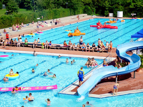 Sommer Pool Party Freibad Hof – Foto 163
