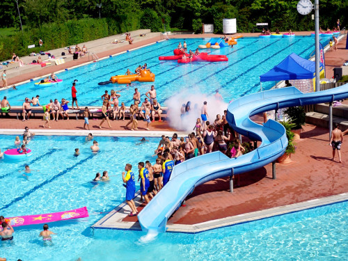 Sommer Pool Party Freibad Hof – Foto 167