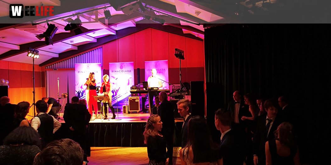 Schwarz Weiss Ball Helmbrechts mit Pina Colada 2019