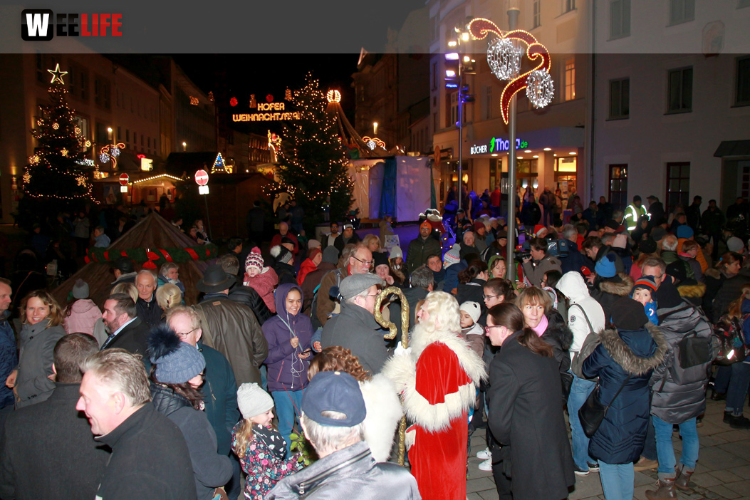 Eröffnung Hofer Weihnachtsmarkt 2019