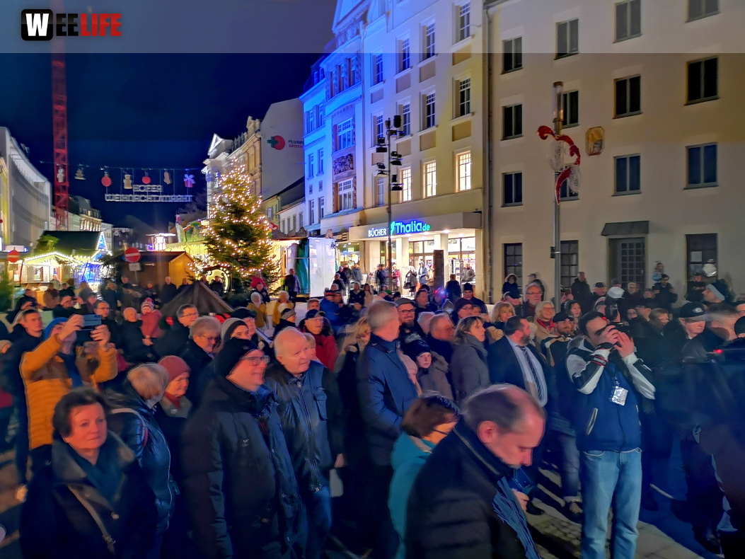Eröffnung Hofer Weihnachtsmarkt 2019