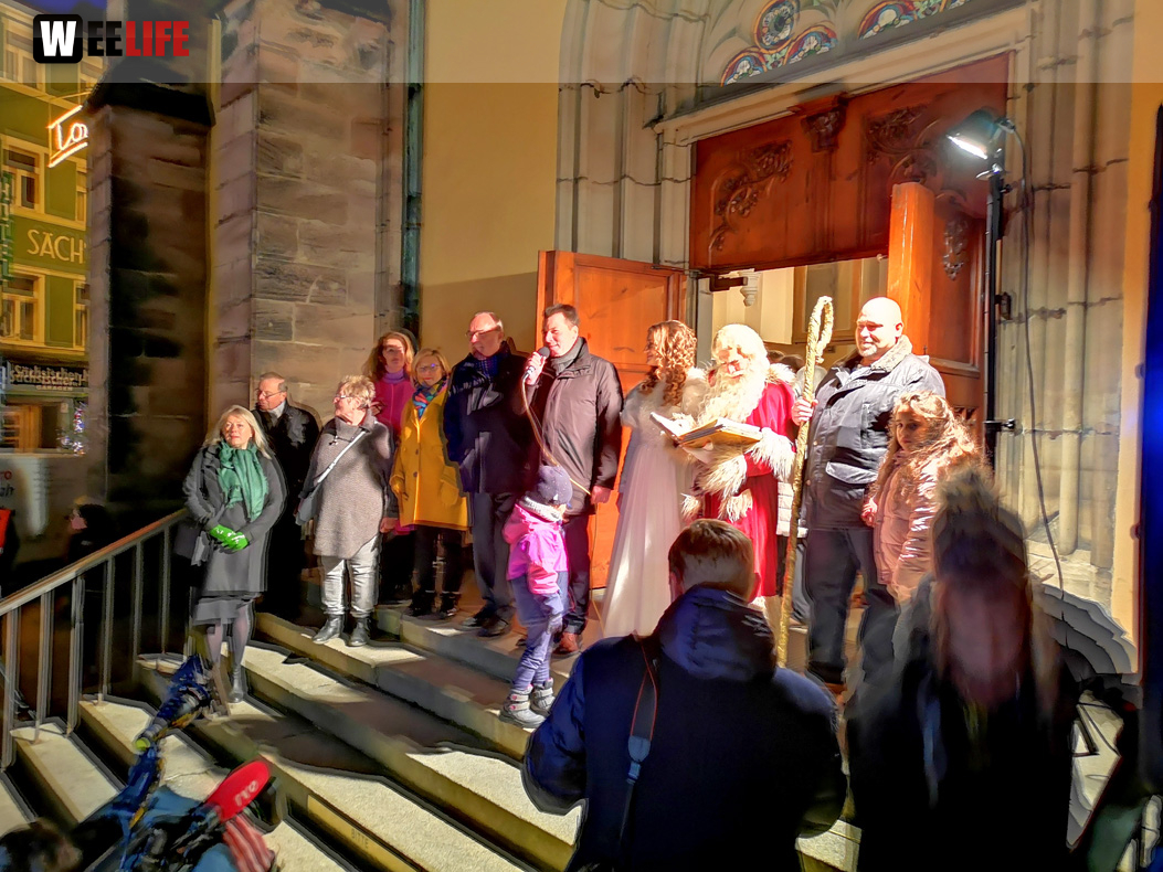 Eröffnung Hofer Weihnachtsmarkt 2019