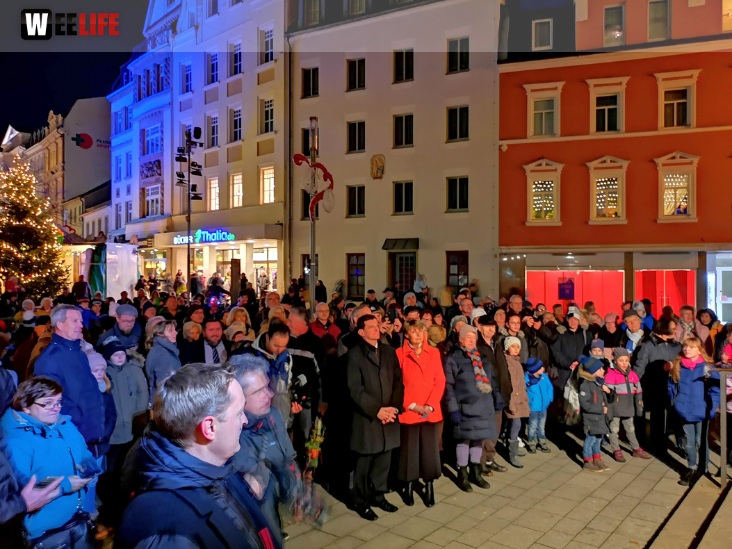 Eröffnung Hofer Weihnachtsmarkt 2019