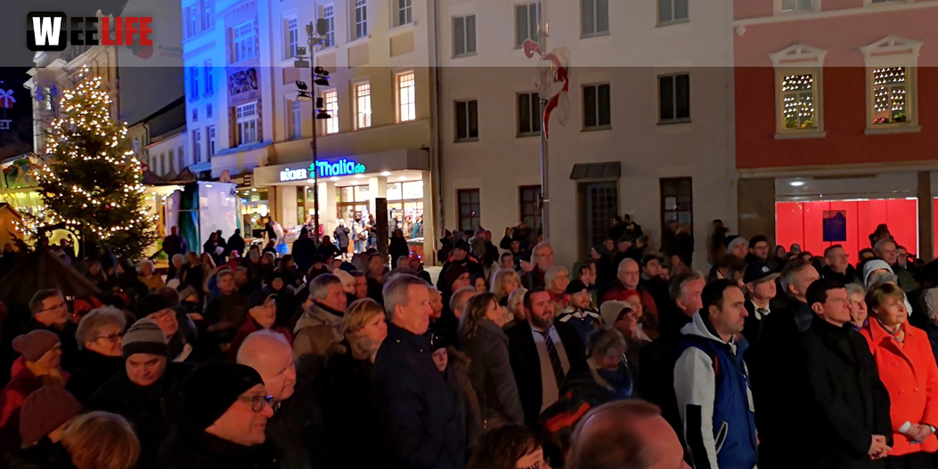 Eröffnung Hofer Weihnachtsmarkt 2019