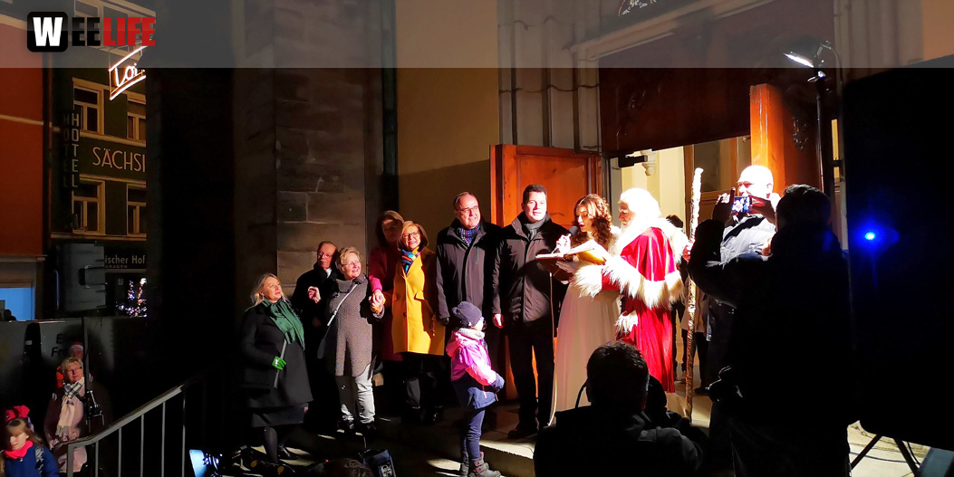 Eröffnung Hofer Weihnachtsmarkt 2019