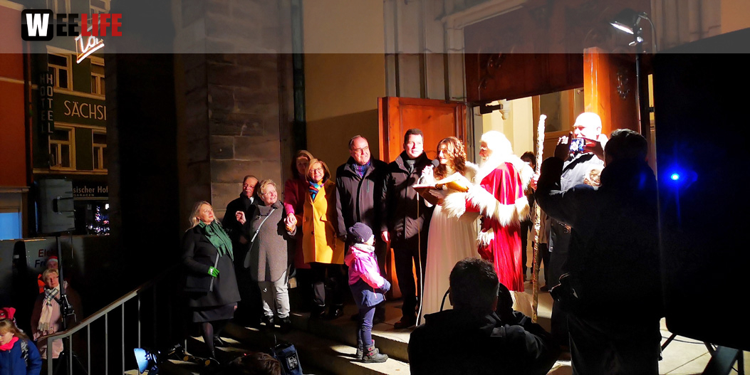 Eröffnung Hofer Weihnachtsmarkt 2019