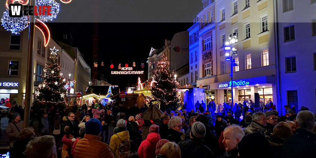 Eröffnung Hofer Weihnachtsmarkt 2019