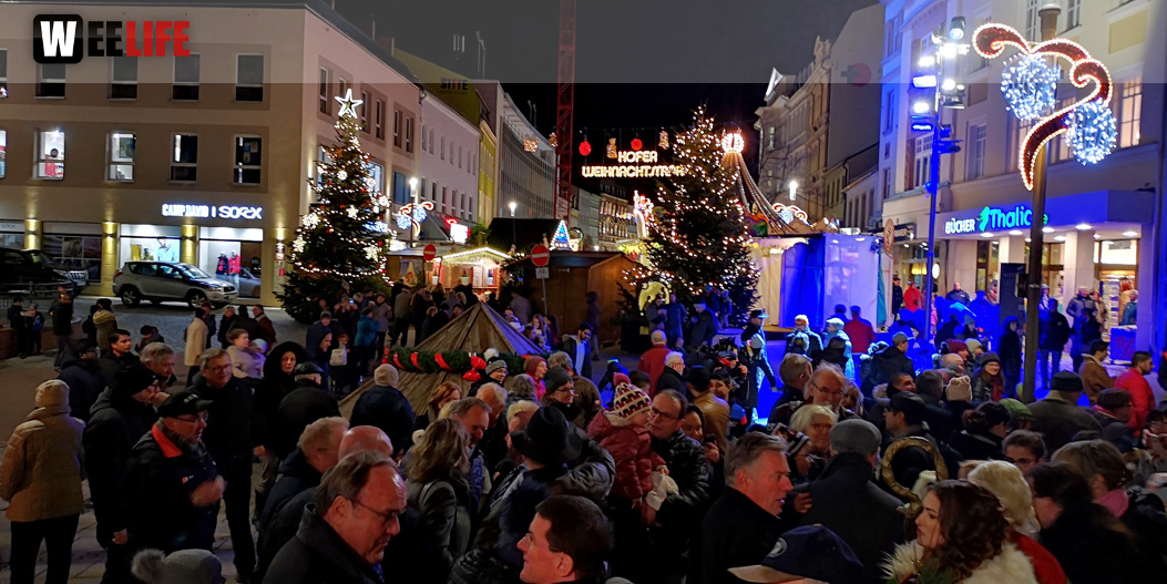 Eröffnung Hofer Weihnachtsmarkt 2019