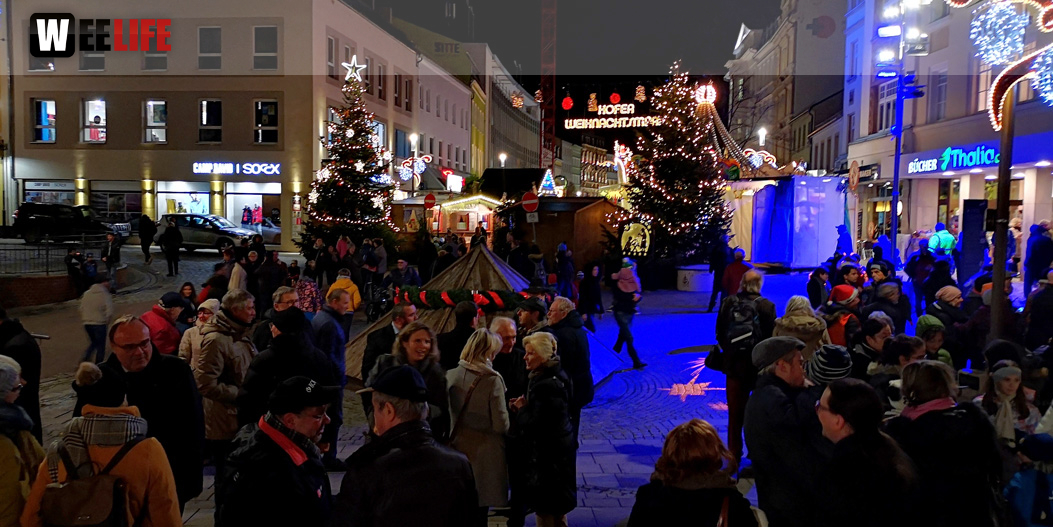 Eröffnung Hofer Weihnachtsmarkt 2019
