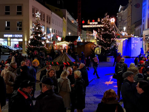 Eröffnung Hofer Weihnachtsmarkt 2019 – Foto 28