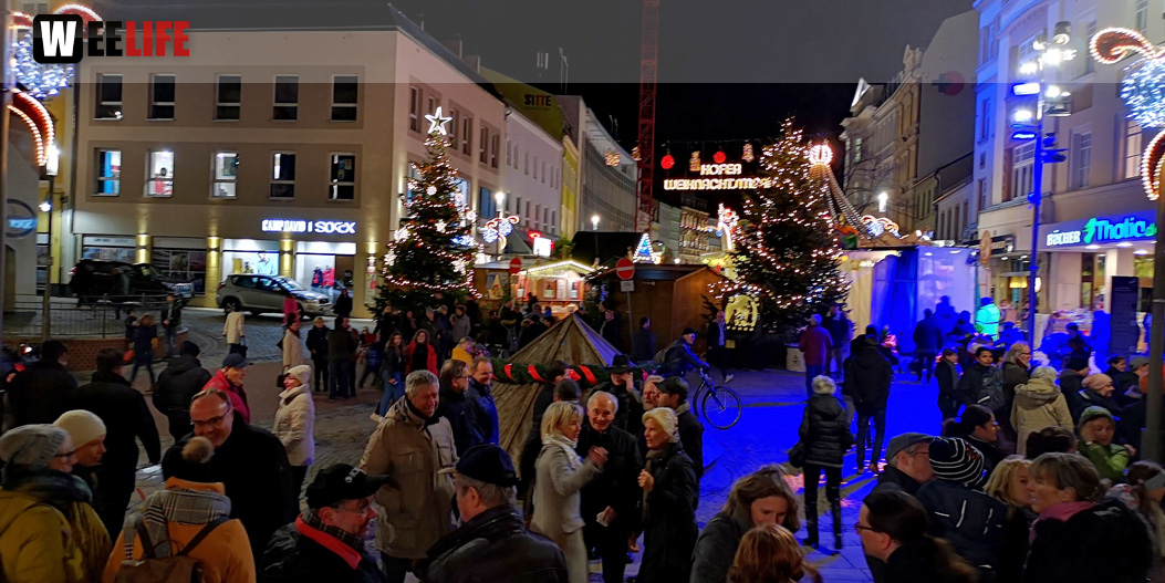 Eröffnung Hofer Weihnachtsmarkt 2019