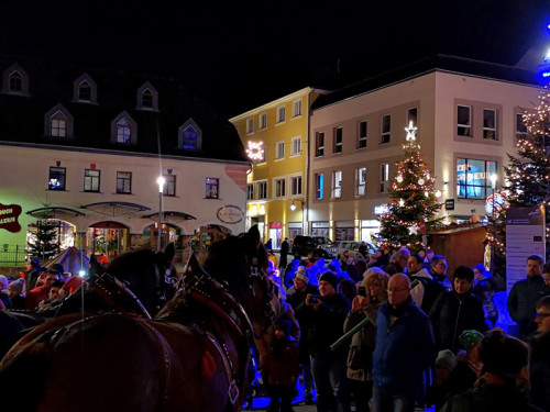Eröffnung Hofer Weihnachtsmarkt 2019 – Foto 32
