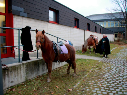 Mittelalterlicher Weihnachtsmarkt am Campus 2019 Samstag – Foto 26