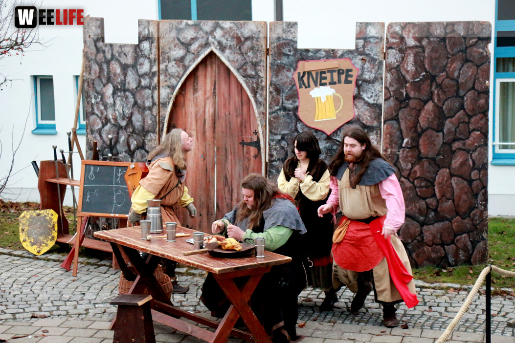 Mittelalterlicher Weihnachtsmarkt am Campus 2019 Samstag
