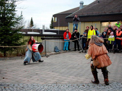 Mittelalterlicher Weihnachtsmarkt am Campus 2019 Samstag – Foto 66